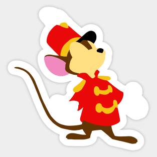 Circus Mouse Sticker